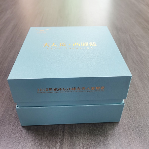 烫金覆防刮哑膜精装盒上下盖